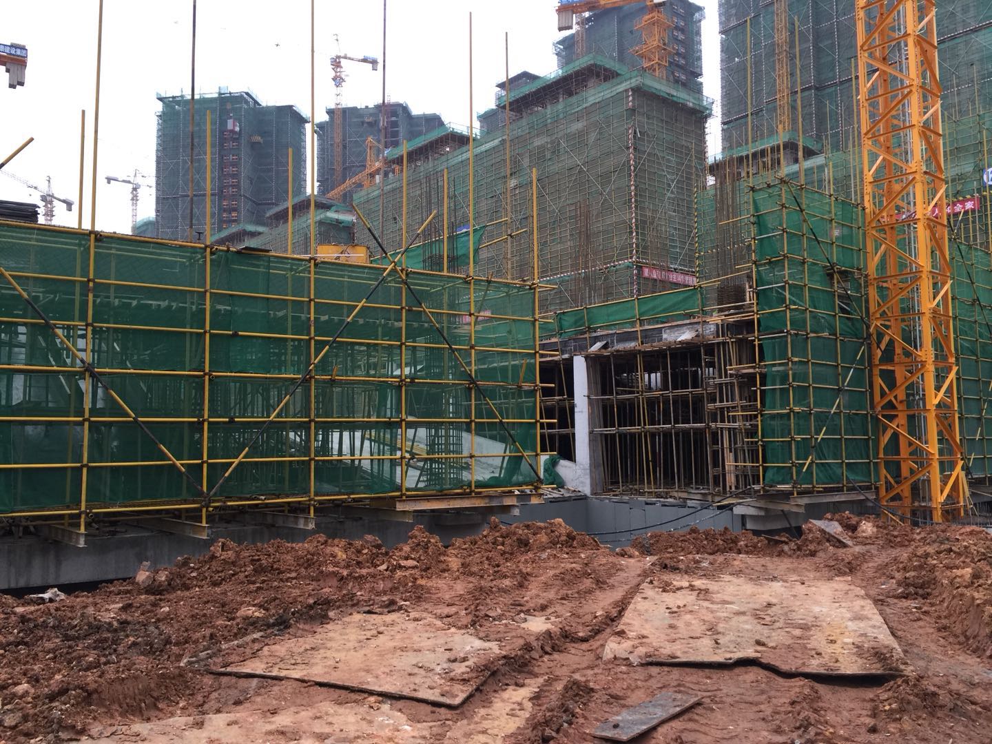 建筑工地現場